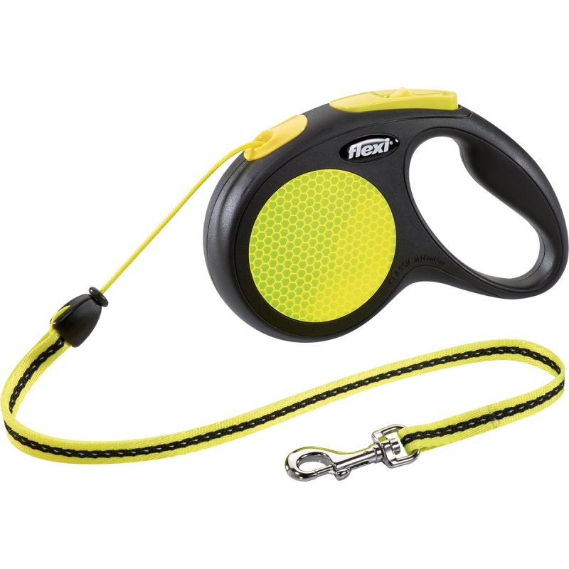 Flexi New Neon Koord Geel - 5M