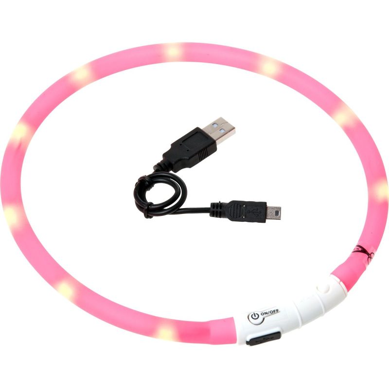 Halsband Visio Light Lichtband Roze