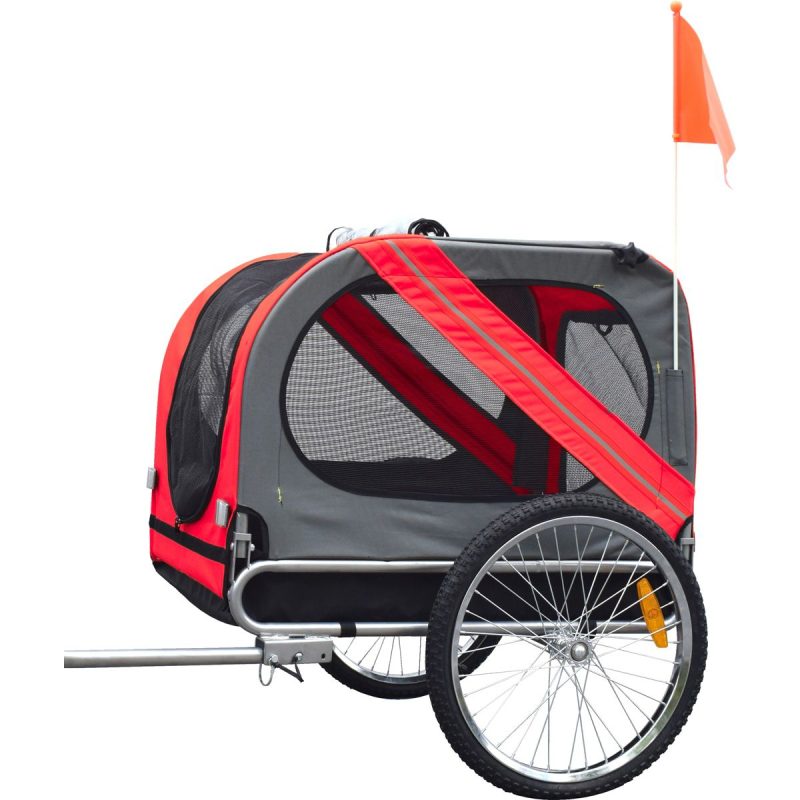 Hondenfietskar Doggy liner Juliette Rood