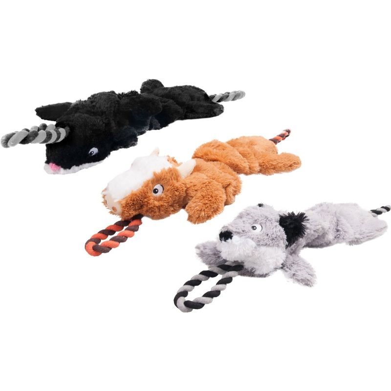 Hondenspeelgoed Pluche Dier met Touwlus - 53 cm