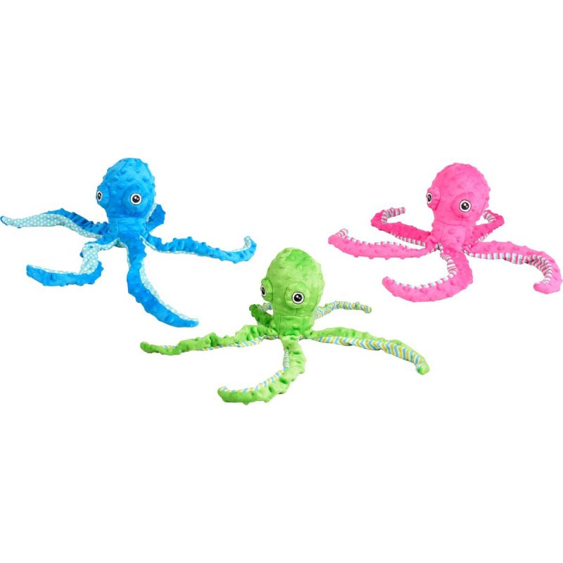 Hondenspeelgoed Pluche Octopus - 43 cm