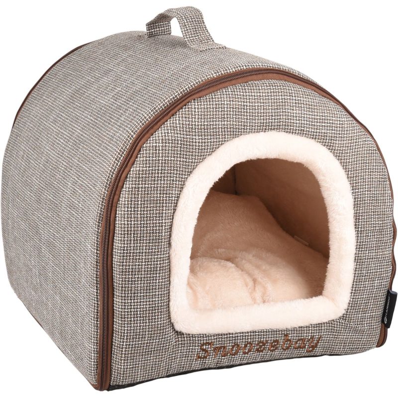 Kattenhuis Snoozebay Home Bruin