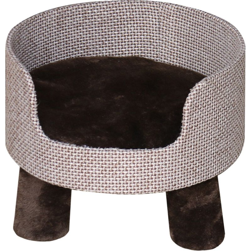 Konijnensofa Anas Bruin - 35 x 35 x 27 cm